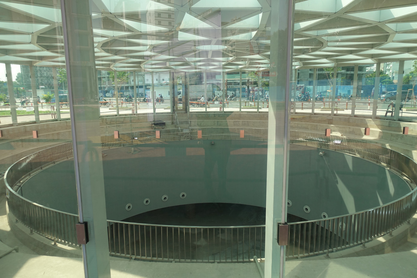 Cận cảnh ga lớn nhất tuyến metro số 1 Bến Thành - Suối Tiên đang hoàn thiện ảnh 5