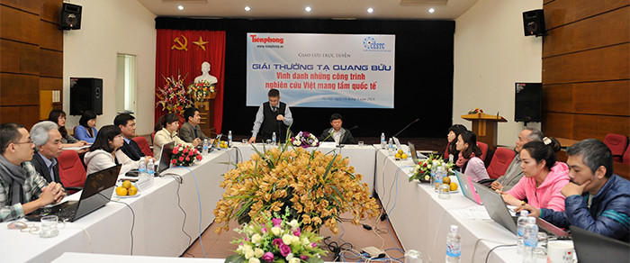 Giao lưu trực tuyến Giải thưởng Tạ Quang Bửu ảnh 26