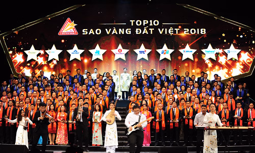 Vinh danh 200 doanh nghiệp tiêu biểu đạt giải Sao Vàng đất Việt 2018 ảnh 5
