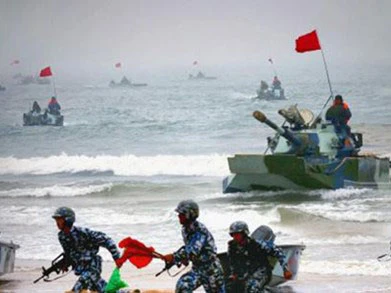 Trung Quốc diễn tập quân sự