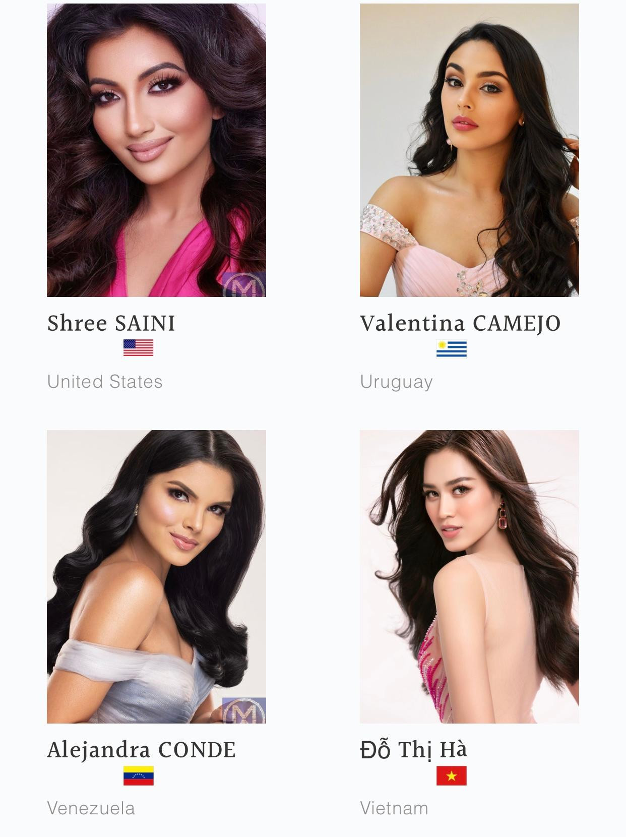 Tên của Đỗ Thị Hà trên trang chủ của Miss World đã được sửa lại đúng chính tả. Tên của Đỗ Thị Hà trên trang chủ của Miss World đã được sửa lại đúng chính tả.