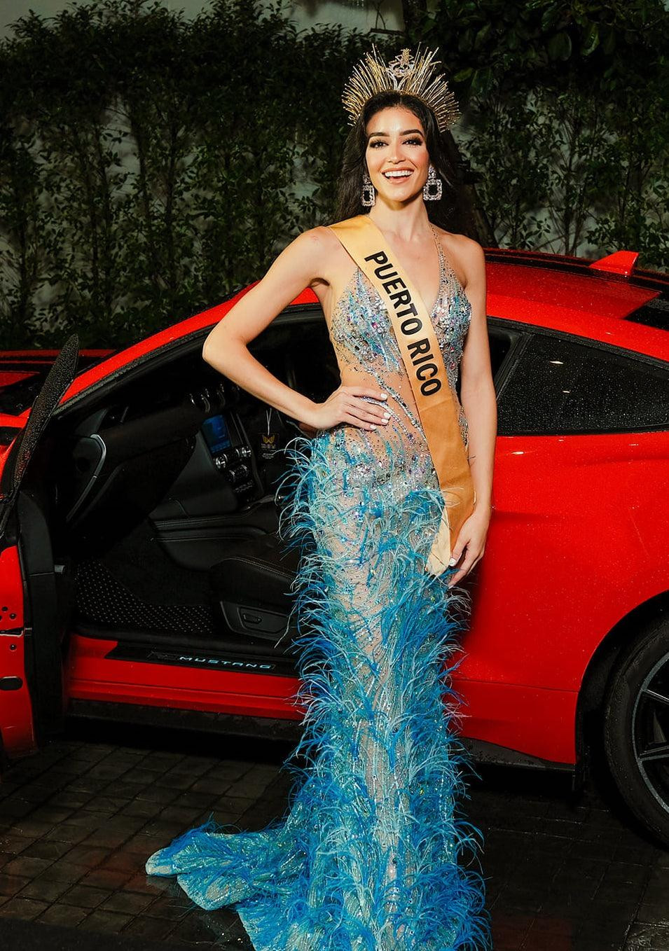 Hình ảnh người đẹp Puerto Rico Vivianie Diaz-Arroyo tại cuộc thi Miss Grand 2021.