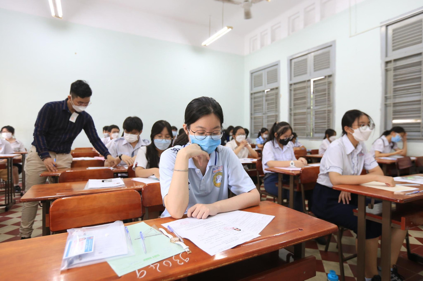 Tính đến hiện tại, đã có 2 thí sinh đạt 29/30 điểm trong kỳ thi năm nay. Ảnh: Nhật Thịnh Tính đến hiện tại, đã có 2 thí sinh đạt 29/30 điểm trong kỳ thi năm nay. Ảnh: Nhật Thịnh