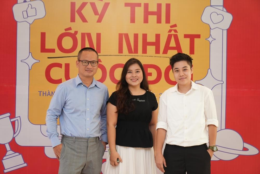 Bộ ba BGK của “Kỳ thi lớn nhất cuộc đời”.