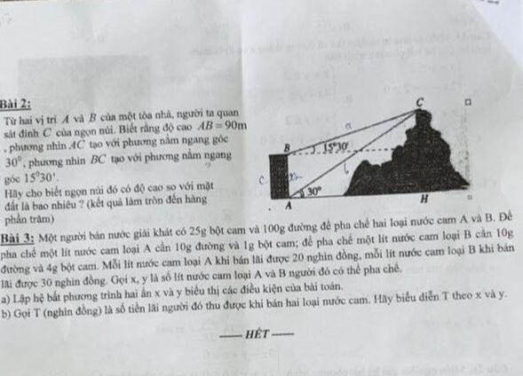 Câu hỏi thực tế đã tạo nhiều hứng thú cho teen khi làm bài thi. Câu hỏi thực tế đã tạo nhiều hứng thú cho teen khi làm bài thi.