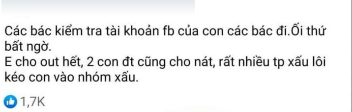 Bài đăng châm ngòi cho những tranh luận về giáo dục giới tính trong gia đình của vợ nghệ sĩ Xuân Bắc - Ảnh chụp màn hình. Bài đăng châm ngòi cho những tranh luận về giáo dục giới tính trong gia đình của vợ nghệ sĩ Xuân Bắc - Ảnh chụp màn hình.