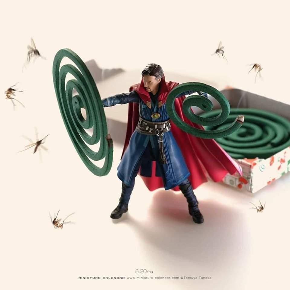 &quot;Bác sĩ Trang&quot; đuổi muỗi ở mọi vũ trụ! Ảnh: Tatsuya Tanaka