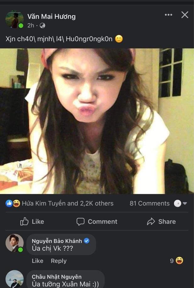 Ai cũng không thể "nhịn cười" trước Văn Mai Hương thời 8x. Ai cũng không thể "nhịn cười" trước Văn Mai Hương thời 8x.