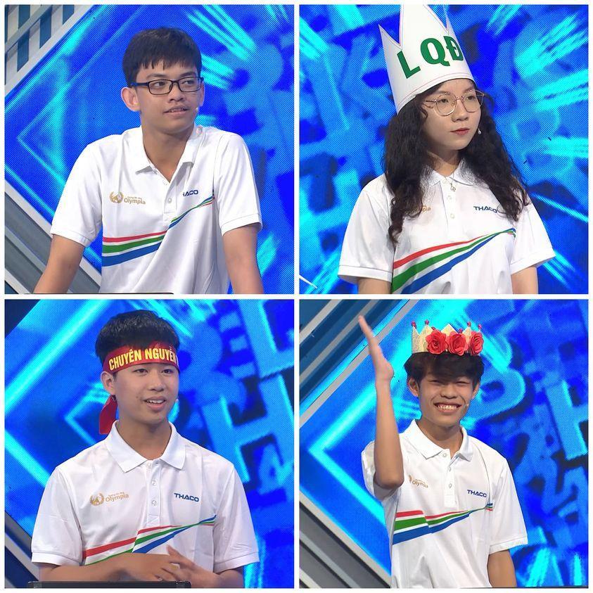 Chân dung 4 nhà leo núi xuất sắc của tháng 2 quý 4. Ảnh: Đường Lên Đỉnh Olympia. Chân dung 4 nhà leo núi xuất sắc của tháng 2 quý 4. Ảnh: Đường Lên Đỉnh Olympia.