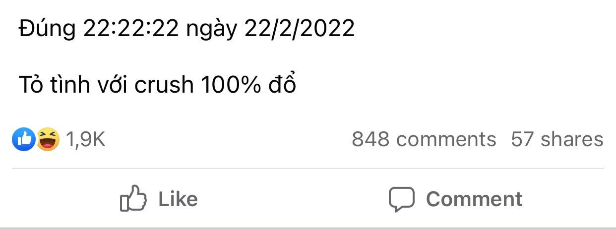 Có để ý ai thì tranh thủ tỏ tình đi vì phải hơn 11 năm nữa mới lại có một ngày đặc biệt này. Ảnh: Hạ Vũ