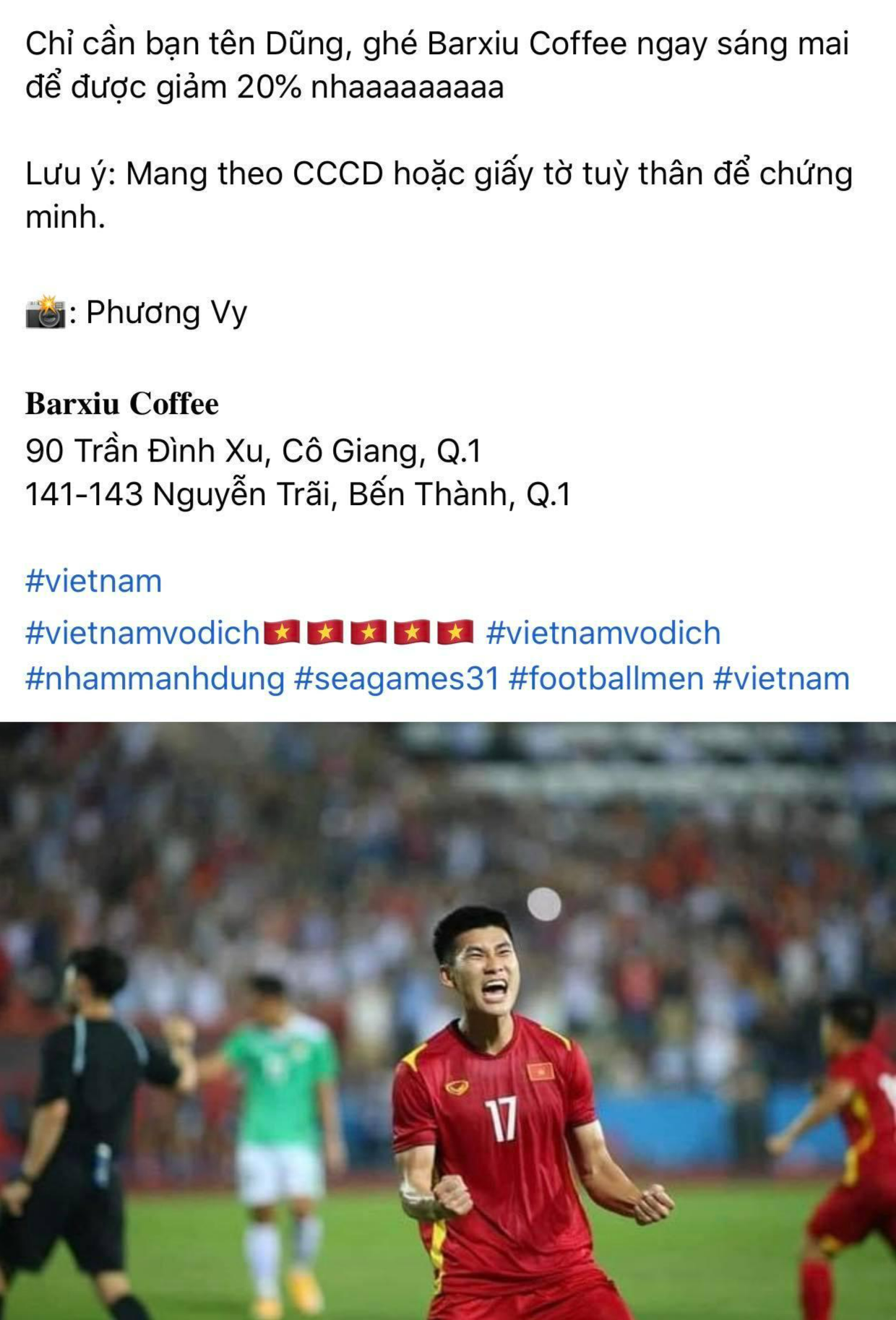 Nhiều địa điểm đã nhanh chóng "bắt trend" với cái tên này.