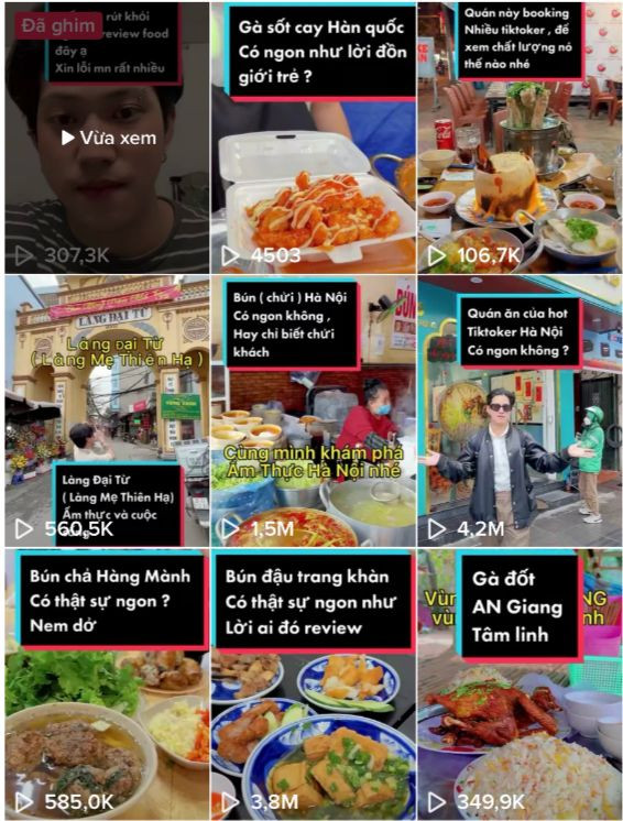 Những màn review &quot;sóng gió&quot; của Nờ Ô Nô khiến nhiều netizen khó chịu.