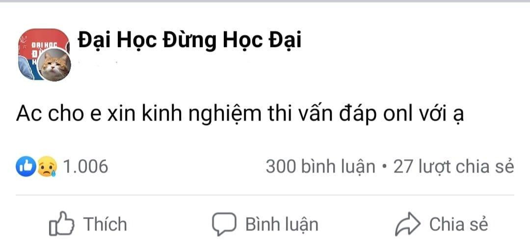 Bài đăng thu hút hơn 1 nghìn lượt tương tác với hơn 300 bình luận.