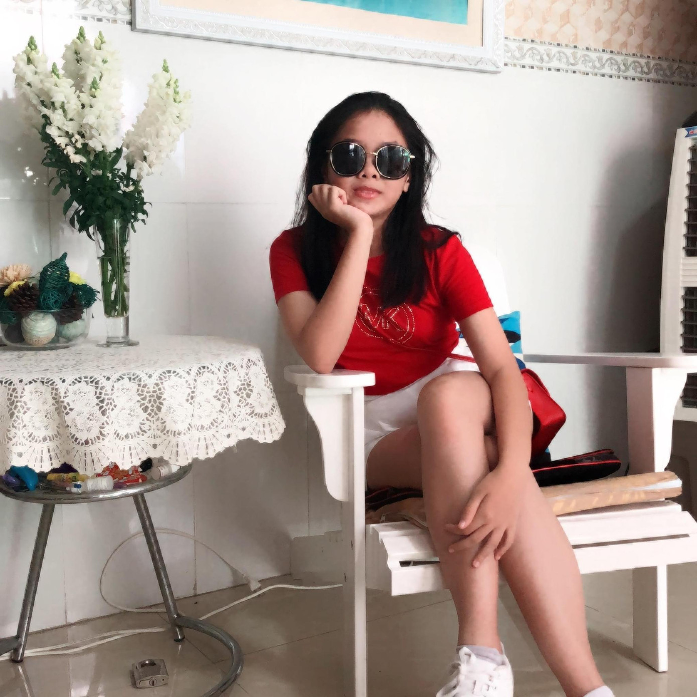 Mỹ Liên tự tin và thoải mái hơn khi làm bài thi môn Ngữ Văn vì không cần phải "học tủ". Mỹ Liên tự tin và thoải mái hơn khi làm bài thi môn Ngữ Văn vì không cần phải "học tủ".