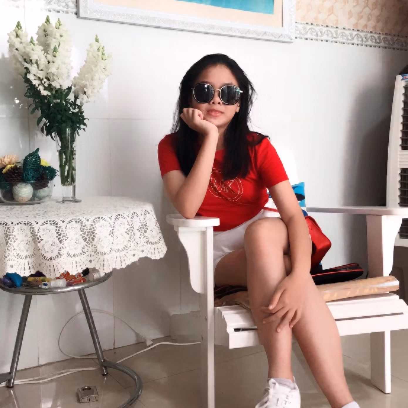 Mỹ Liên tự tin và thoải mái hơn khi làm bài thi môn Ngữ Văn vì không cần phải "học tủ".