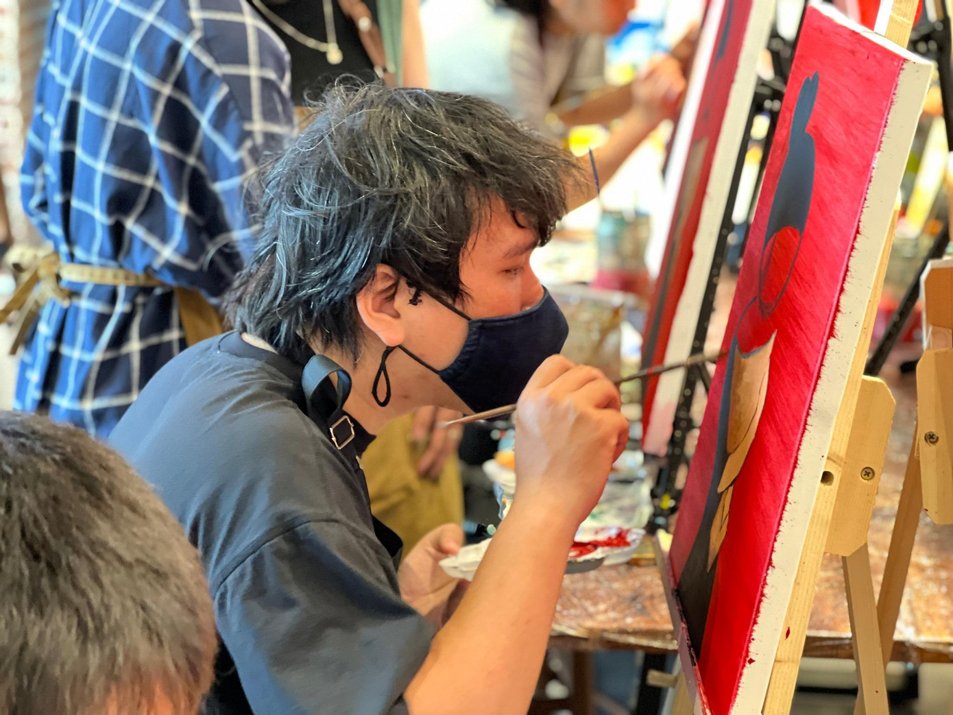 Làm họa sĩ "khum" khó! Ảnh: Arch Decor Làm họa sĩ "khum" khó! Ảnh: Arch Decor