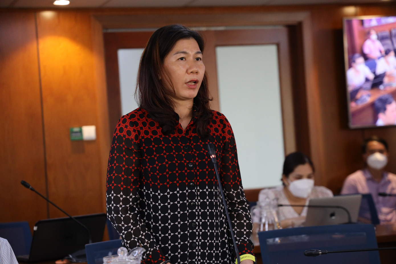 Theo bà Huyền, các toa tàu đã được khôi phục nguyên trạng. Ảnh: Trung tâm Báo chí TP.HCM.