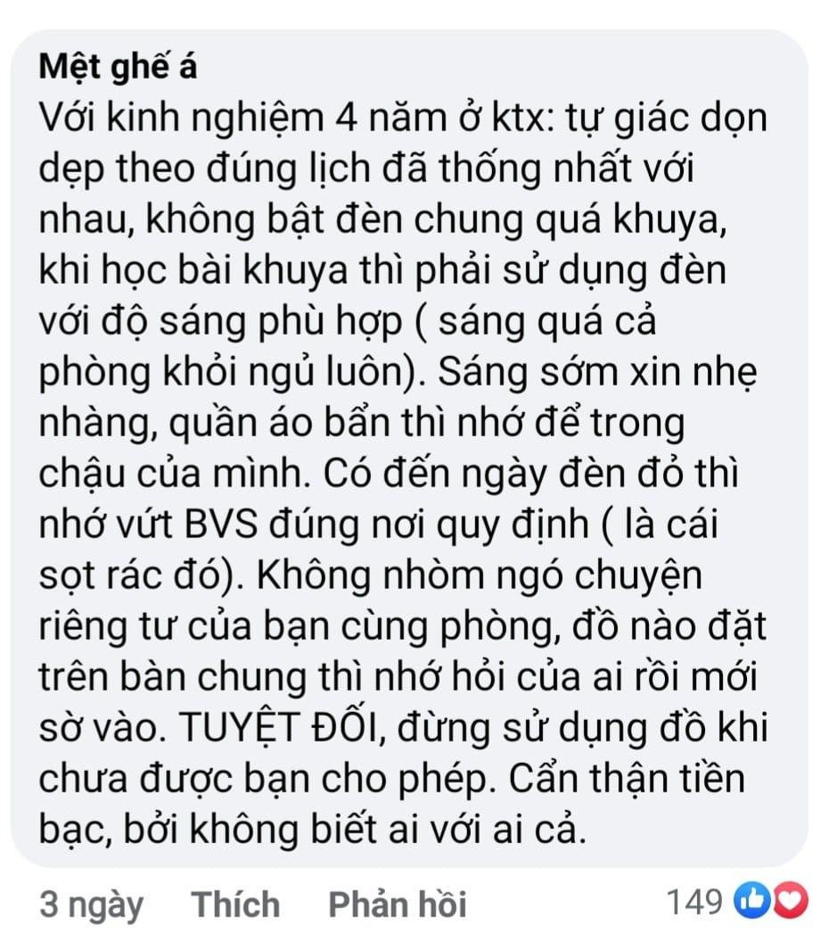 Vì sống tập thể, nên bạn không thể tự do quá mức kiểm soát đâu! Vì sống tập thể, nên bạn không thể tự do quá mức kiểm soát đâu!