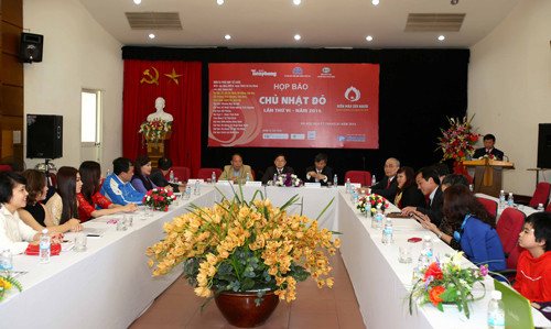 Quang cảnh buổi họp báo