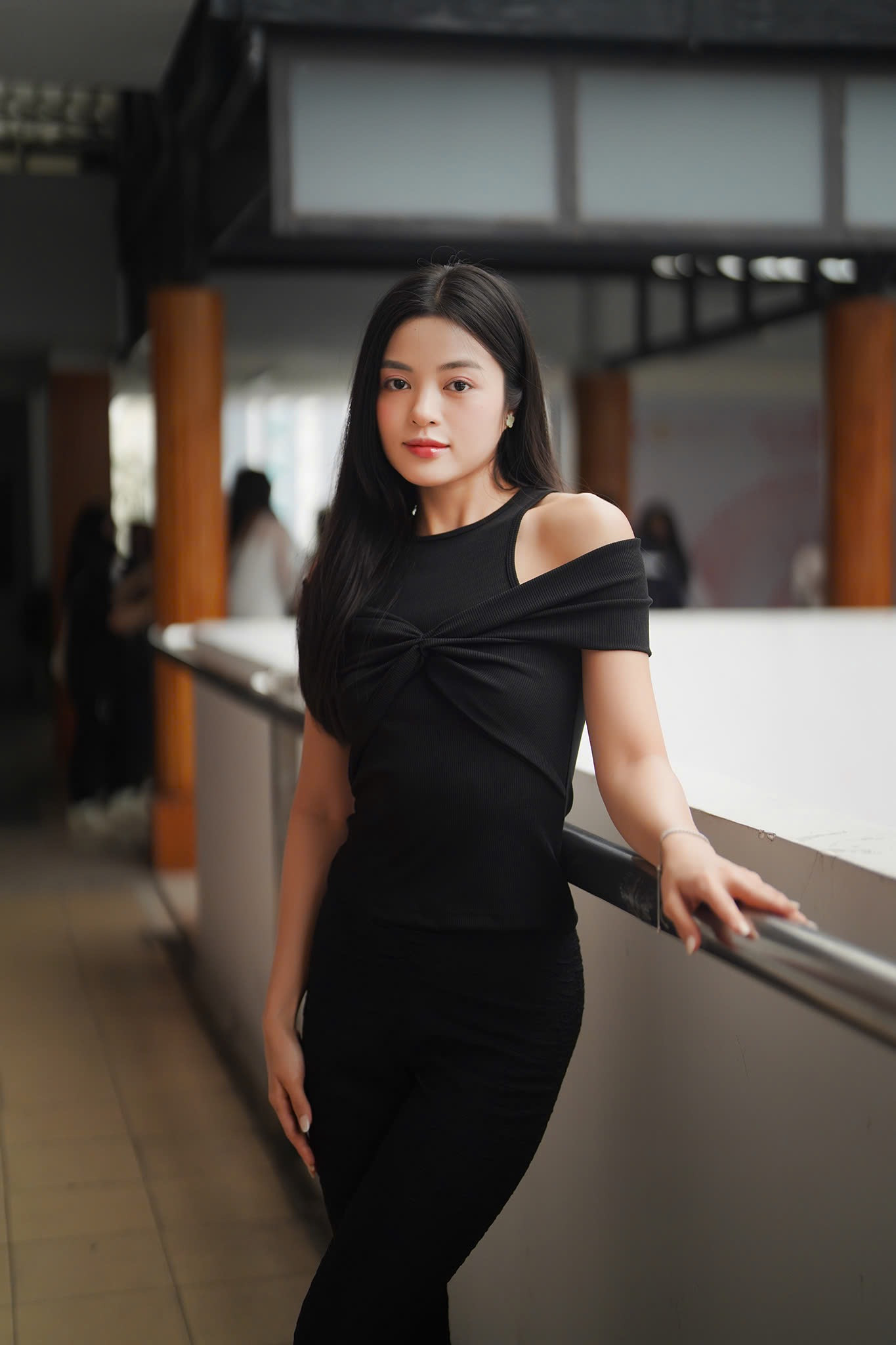 Đoàn Thúy Vy khẳng định cố gắng để có thứ hạng cao nhất tại cuộc thi. Ảnh: Phạm Nguyễn. Đoàn Thúy Vy khẳng định cố gắng để có thứ hạng cao nhất tại cuộc thi. Ảnh: Phạm Nguyễn.