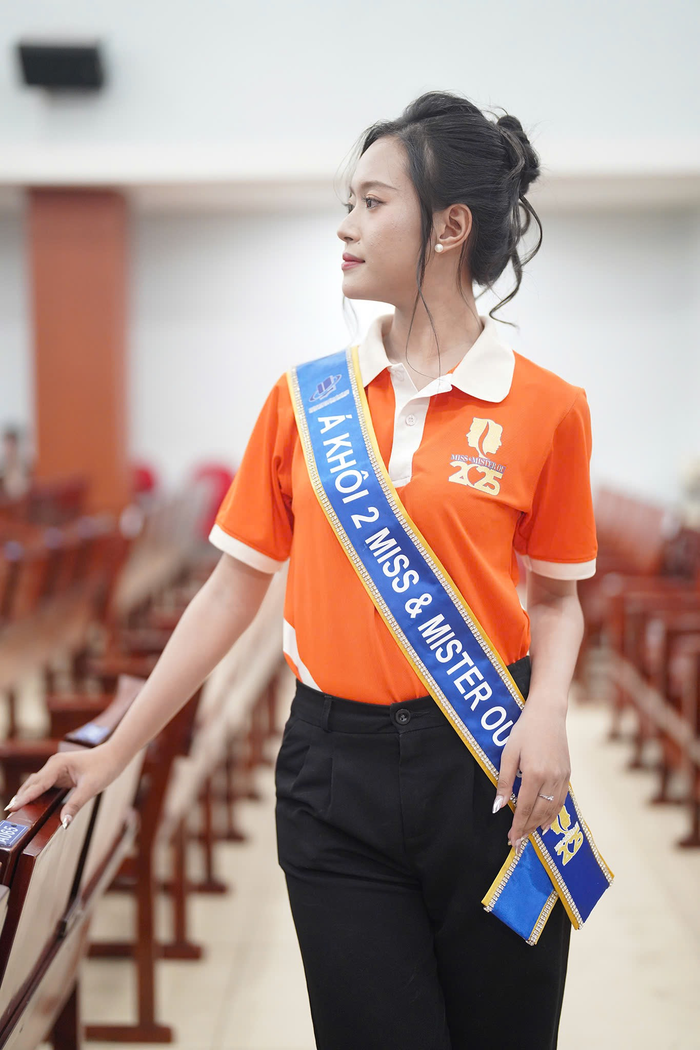 Hồng Hạnh cho rằng đi thi hoa hậu cũng là cách để định hình thương hiệu cá nhân. Ảnh: Phạm Nguyễn. Hồng Hạnh cho rằng đi thi hoa hậu cũng là cách để định hình thương hiệu cá nhân. Ảnh: Phạm Nguyễn.