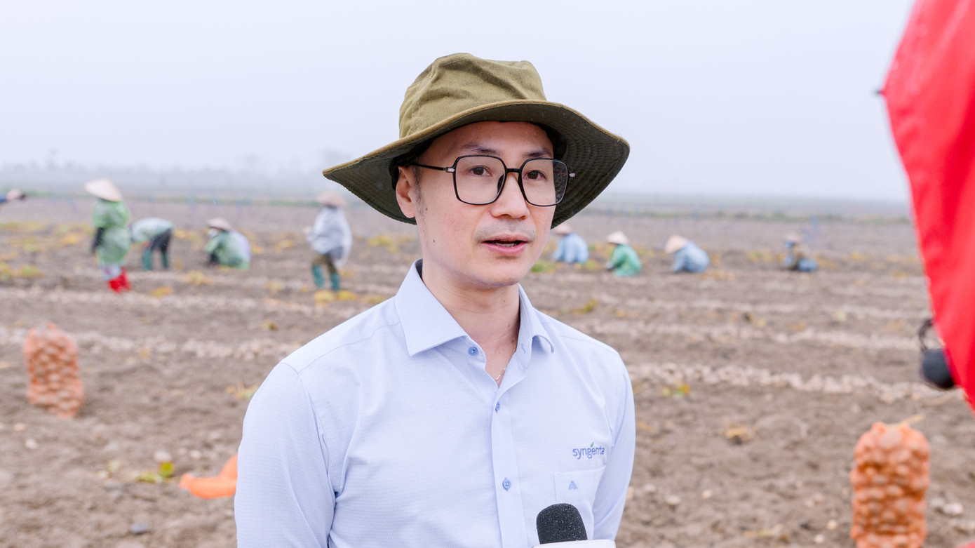 Ông Nguyễn Thanh Tuấn - Giám đốc Đối ngoại và Phát triển bền vững Công ty Syngenta Việt Nam. Ông Nguyễn Thanh Tuấn - Giám đốc Đối ngoại và Phát triển bền vững Công ty Syngenta Việt Nam.