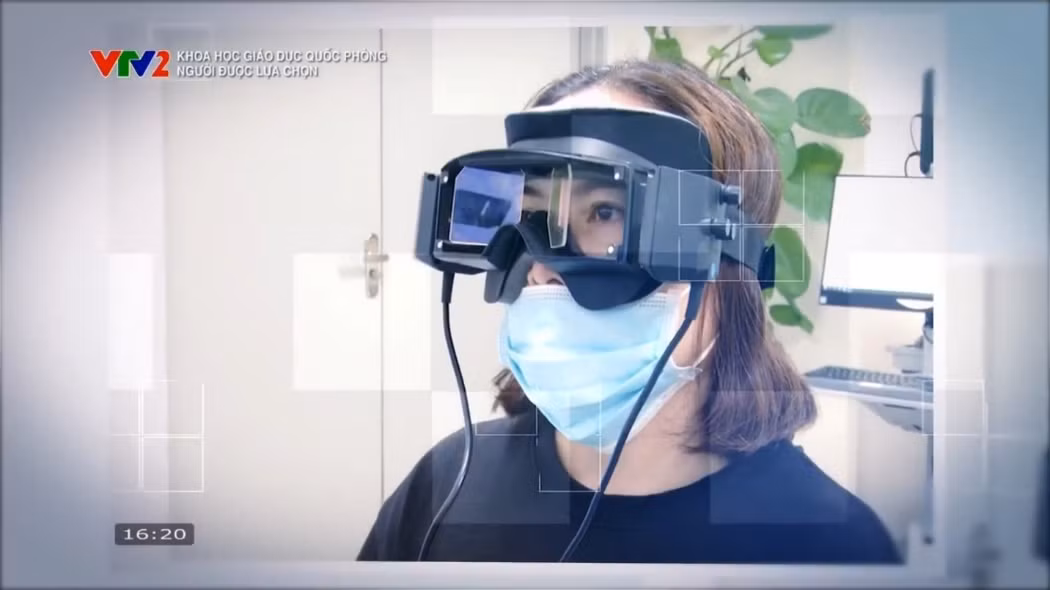 Hệ thống quan sát chuyển động nhãn cầu tại Đơn vị Thần kinh Tiền đình - Bệnh viện Quân y 175 Hệ thống quan sát chuyển động nhãn cầu tại Đơn vị Thần kinh Tiền đình - Bệnh viện Quân y 175