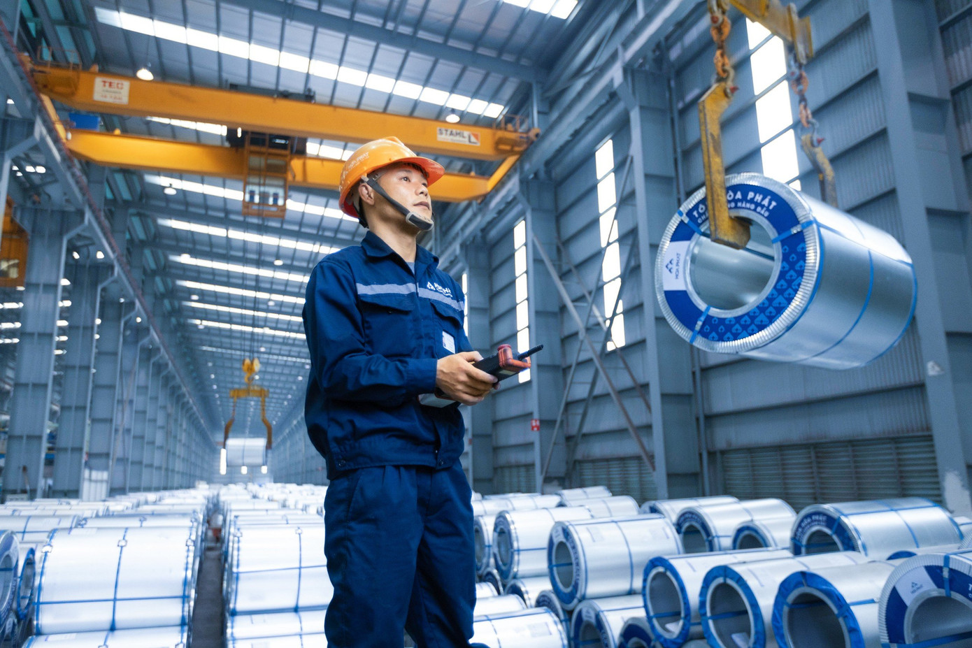 Bán hàng tôn Hòa Phát tăng 25% so với tháng trước