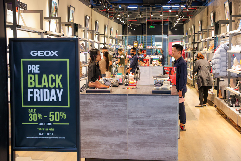 Geox giảm khủng lên tới 50% cho toàn bộ sản phẩm nhân dịp Black Friday