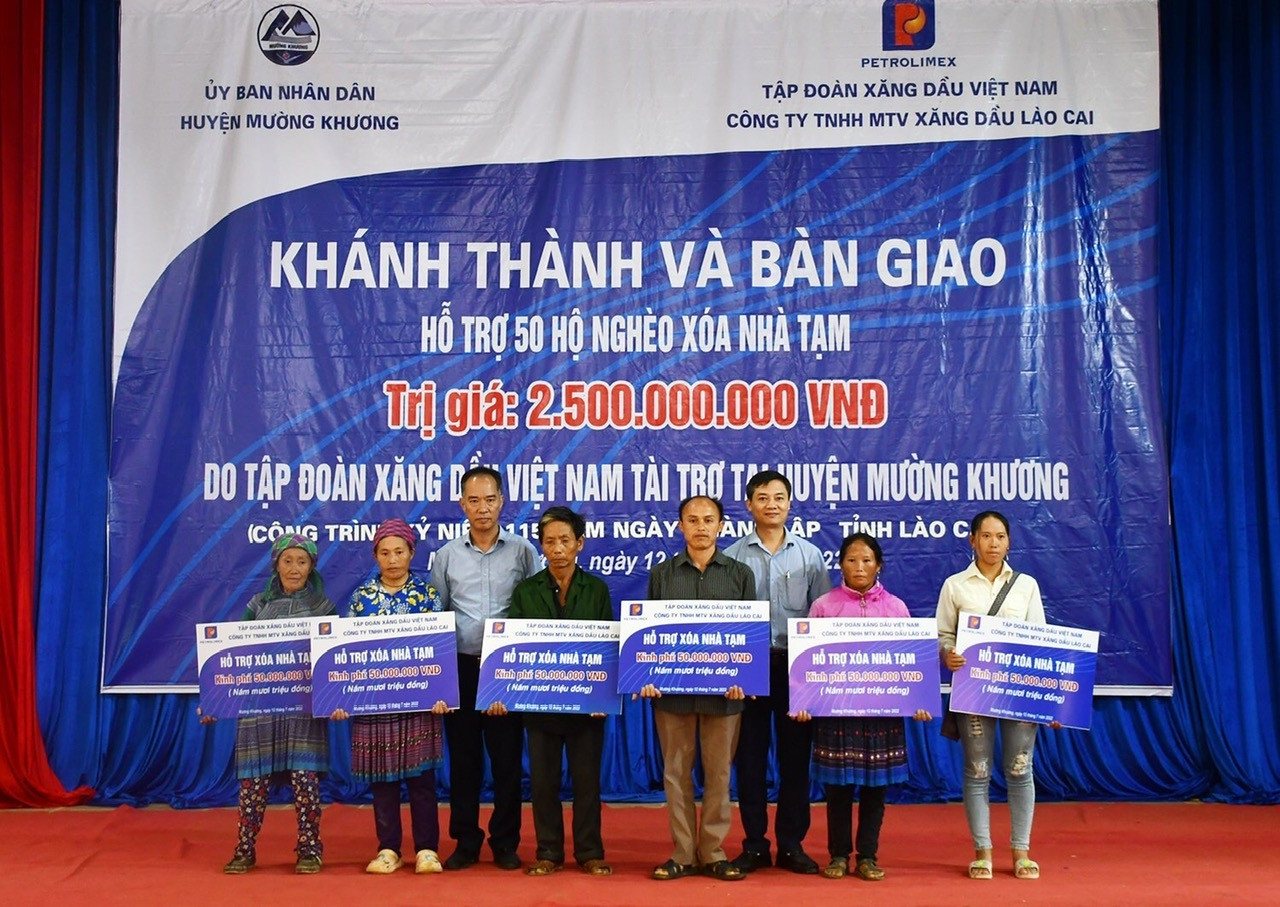 Petrolimex Lào Cai đồng hành cùng người dân có hoàn cảnh khó khăn. Petrolimex Lào Cai đồng hành cùng người dân có hoàn cảnh khó khăn.