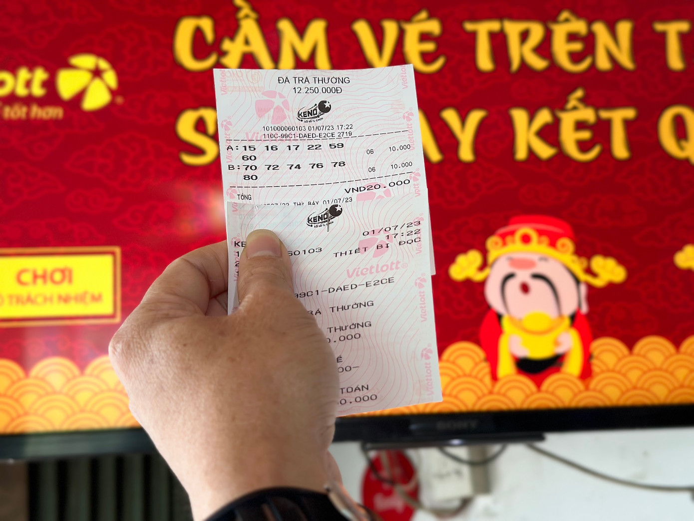 Keno thu hút người chơi nhờ cách chơi đa dạng, giải thưởng hấp dẫn cùng tỉ lệ trúng cao. (Nguồn: Vietlott)