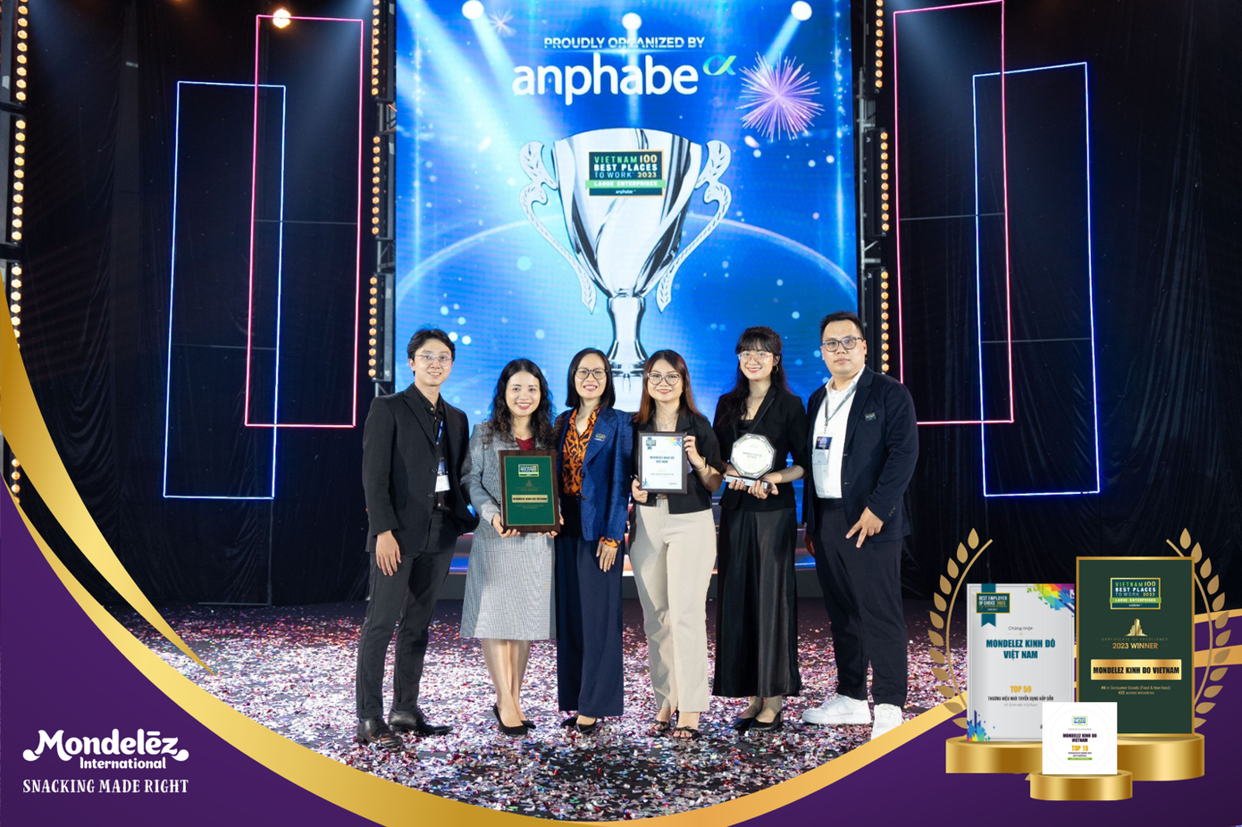 Mondelez Kinh Đô có môi trường làm việc lý tưởng, tích cực, tôn vinh sự Đa dạng, Công bằng, Hòa nhập