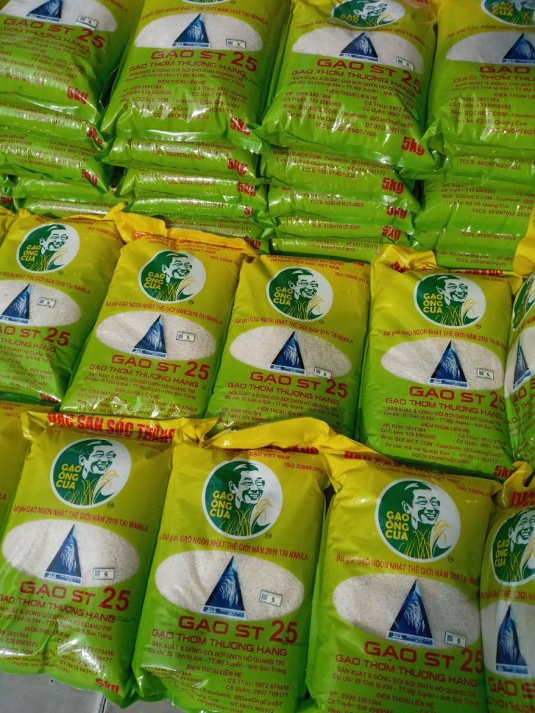 Gạo ST25 của Kỹ sư Hồ Quang Cua