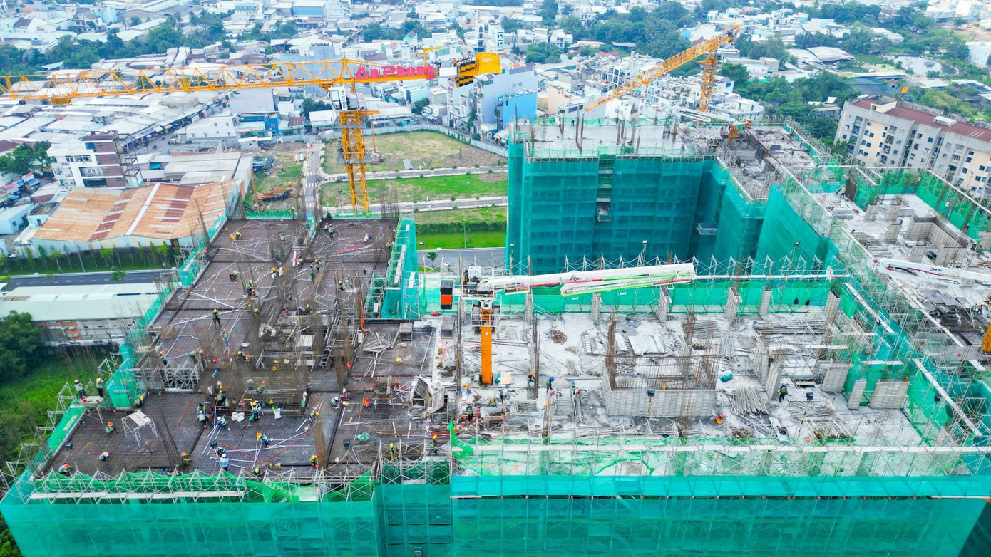 Nhiều dự án đang tăng tốc thi công để chuẩn bị bán hàng