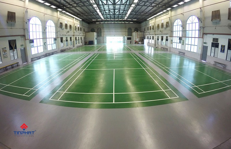 Đảm bảo chất lượng sân cầu lông tốt nhất Đảm bảo chất lượng sân cầu lông tốt nhất