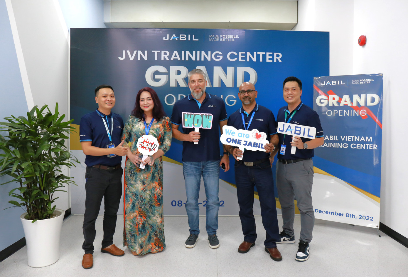 Jabil Việt Nam nâng cấp trung tâm đào tạo, chủ động phát triển lực lượng lao động cho tương lai Jabil Việt Nam nâng cấp trung tâm đào tạo, chủ động phát triển lực lượng lao động cho tương lai