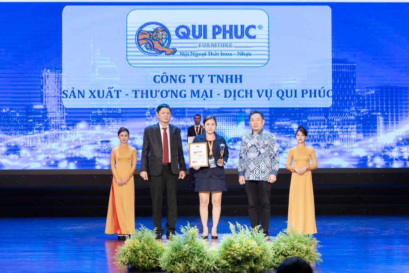 Qui Phúc được trao chứng nhận Thương hiệu tiêu biểu Châu Á - Thái Bình Dương 2023