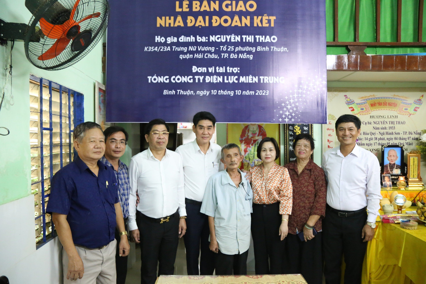 Nhiều năm qua, EVNCPC đã chung tay trao rất nhiều căn nhà tình nghĩa cho những hộ khó khăn