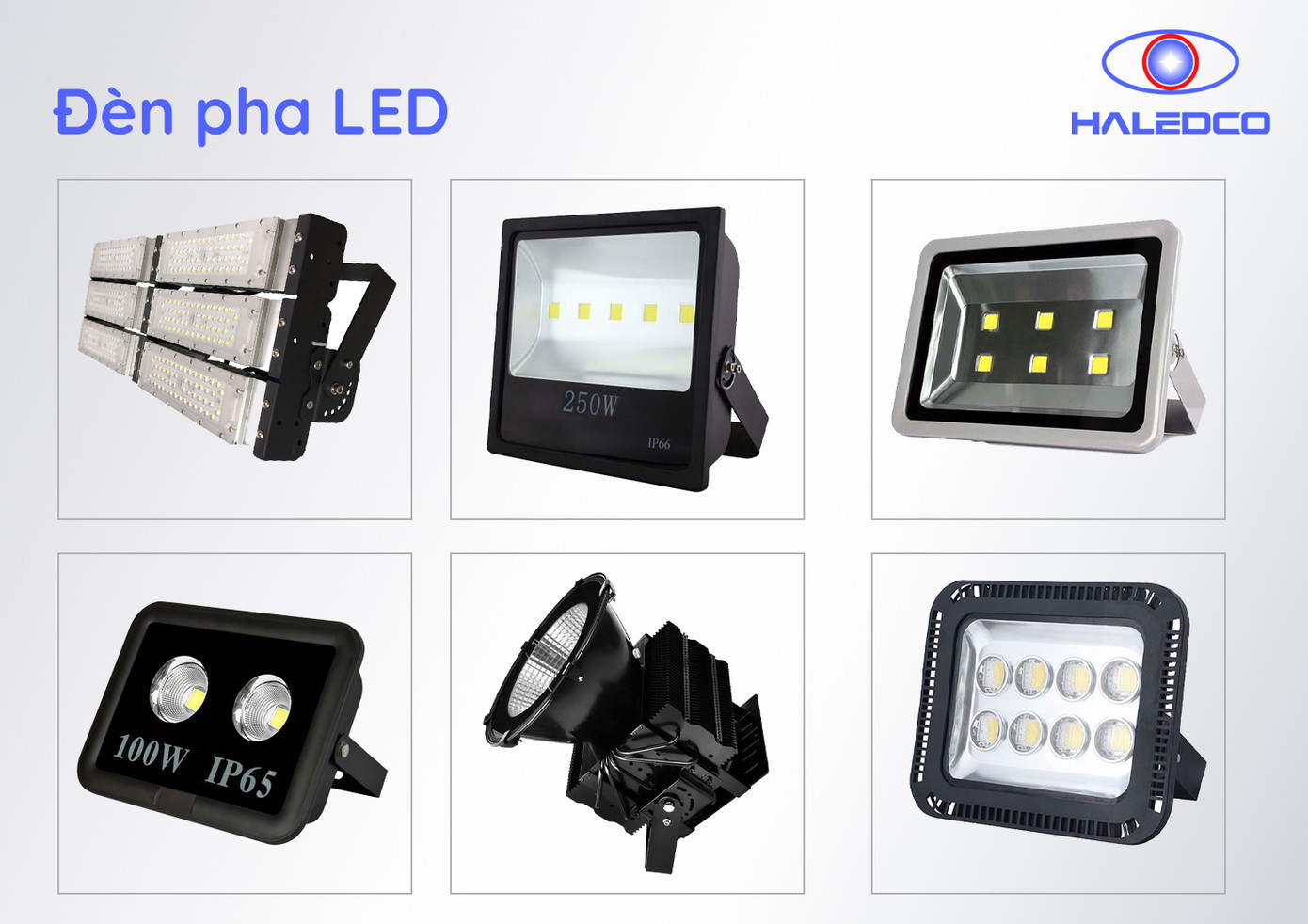 Hệ thống đèn pha led Haledco cao cấp