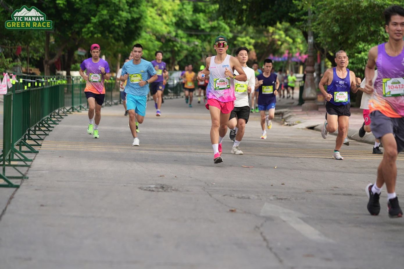 Giải chạy YIC Hanam Green Race với thông điệp bảo vệ môi trường ý nghĩa (Ảnh: YIC Hanam Green Race)