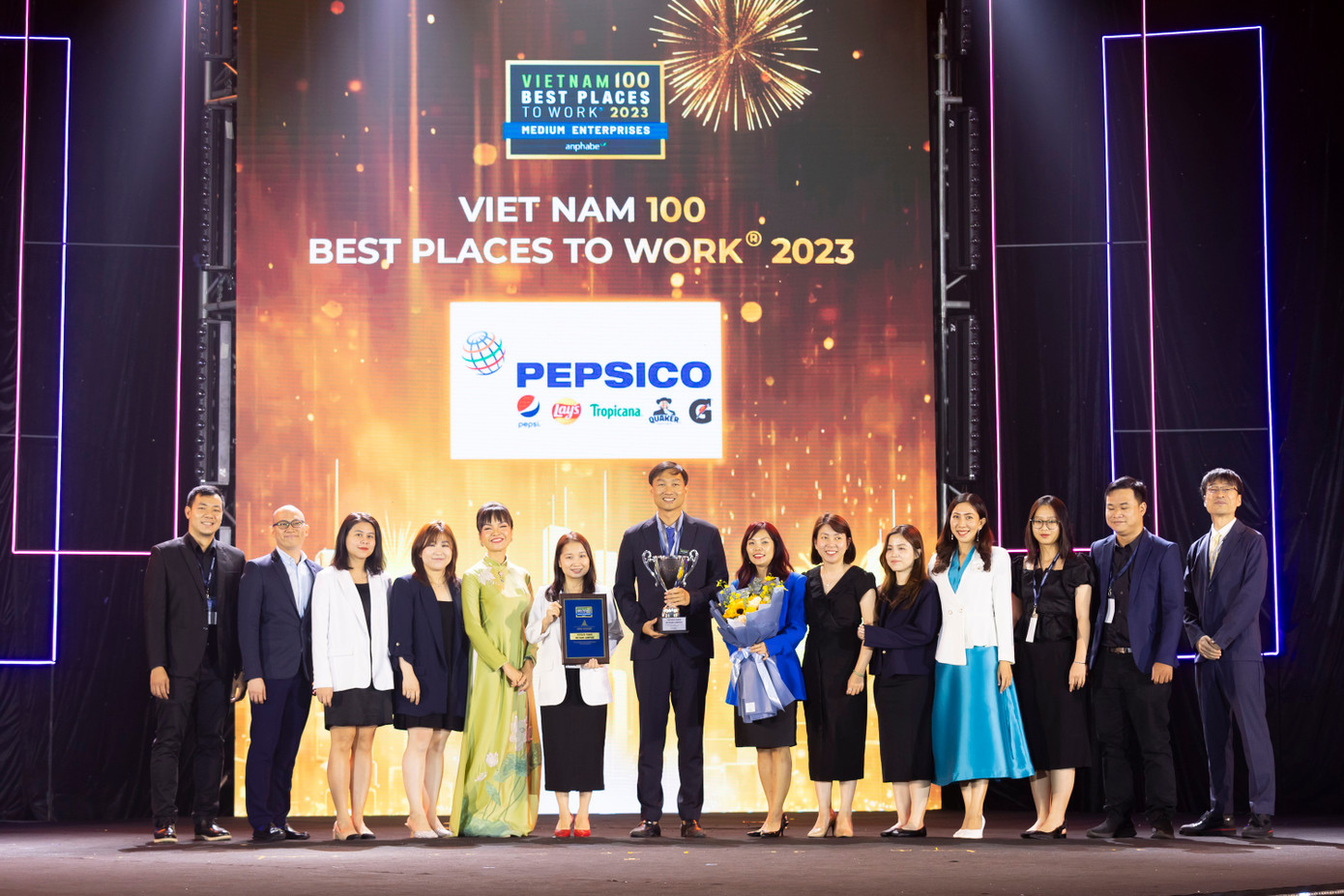 PepsiCo Foods Việt Nam nhận cùng lúc 3 giải thưởngtrong chương trình Nơi Làm Việc Tốt Nhất Việt Nam® 2023