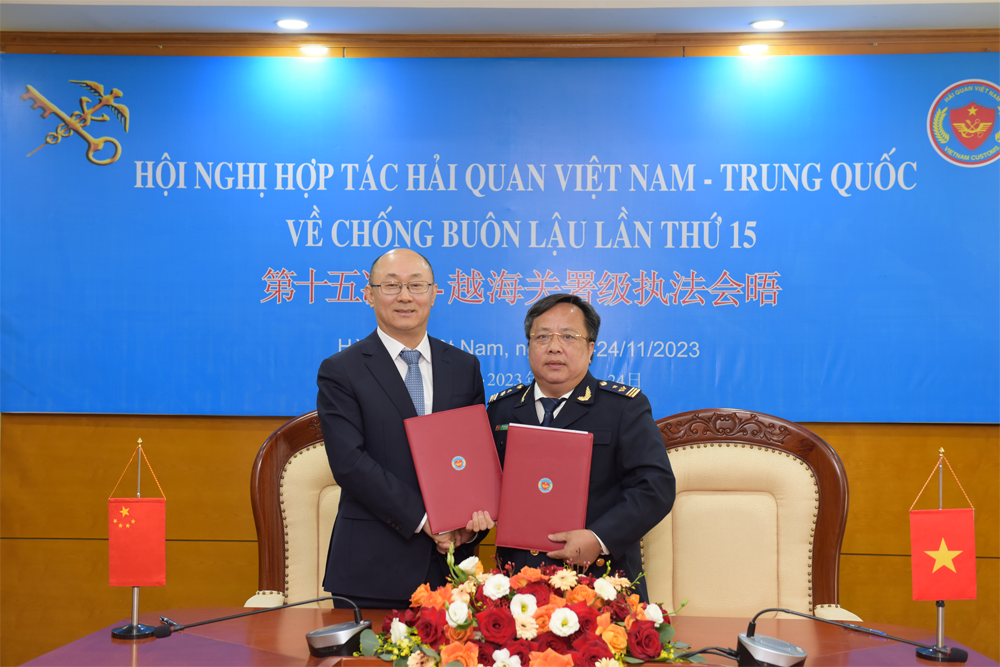 Đại diện Hải quan hai nước thống nhất tiếp tục tăng cường hợp tác phòng chống ma túy và buôn bán trái phép các loài động vật có nguy cơ tuyệt chủng