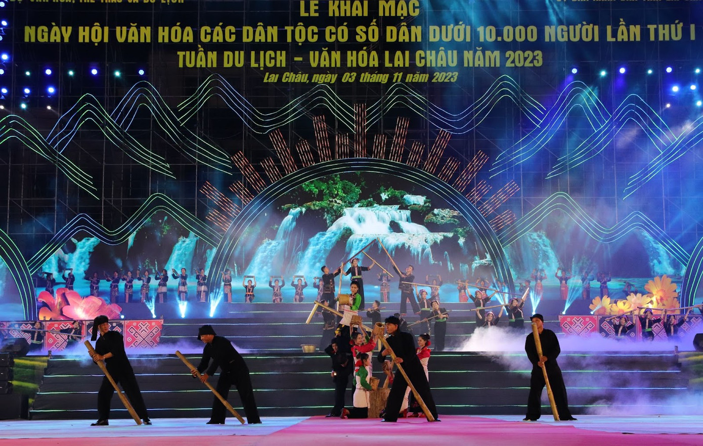 Lai Châu đăng cai thành công Ngày hội Văn hóa các dân tộc có số dân dưới 10.000” người lần thứ I và Tuần Du lịch -Văn hóa Lai Châu năm 2023