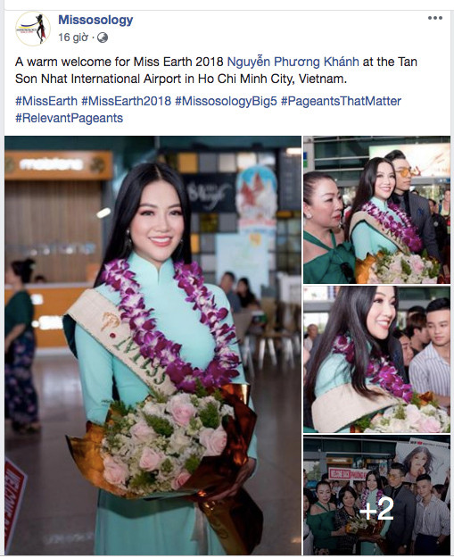 Fans quốc tế khen hết lời hình ảnh Phương Khánh mặc áo dài về nước ảnh 1