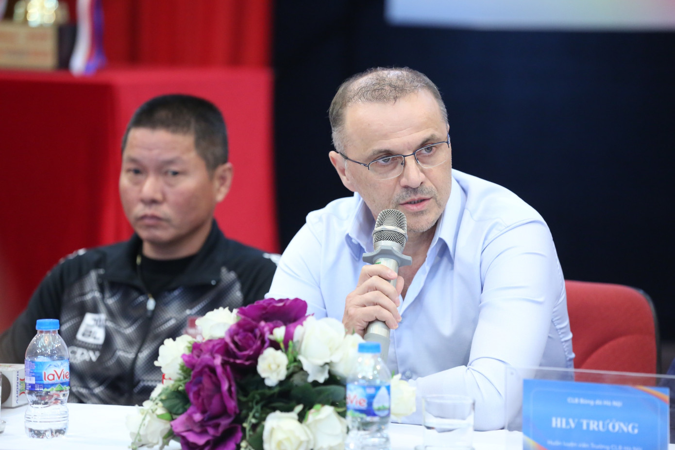 Ông Božidar Bandović - Huấn luyện viên trưởng CLB Bóng đá Hà Nội