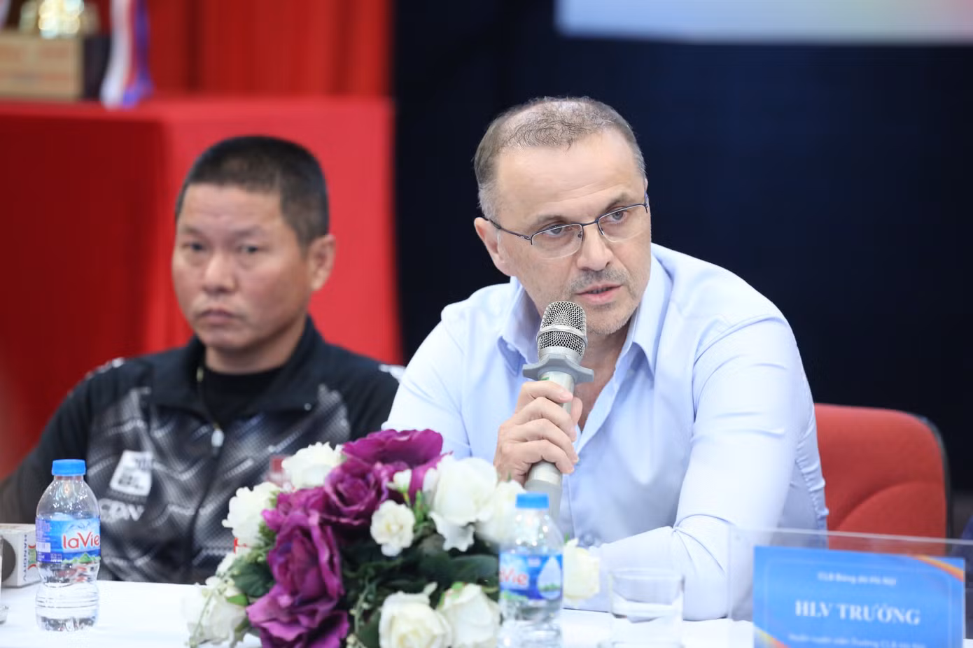Ông Božidar Bandović - Huấn luyện viên trưởng CLB Bóng đá Hà Nội