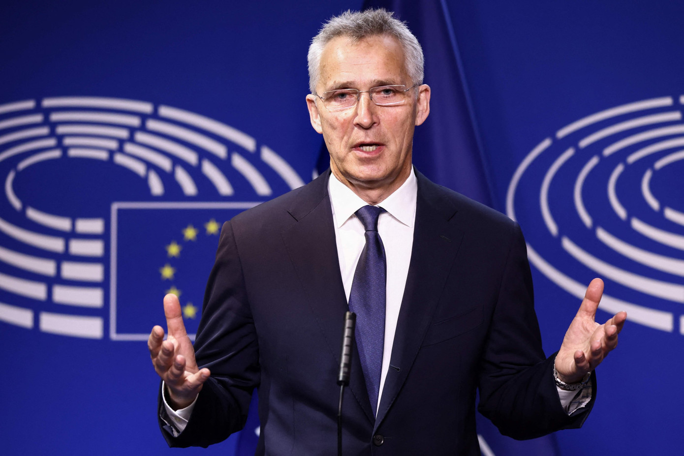 Tổng thư ký NATO Jens Stoltenberg. Ảnh: AP