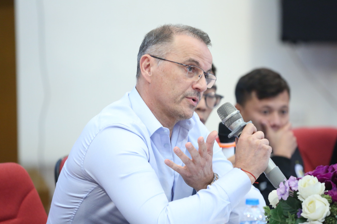 Ông Božidar Bandović - Huấn luyện viên trưởng CLB Bóng đá Hà Nội