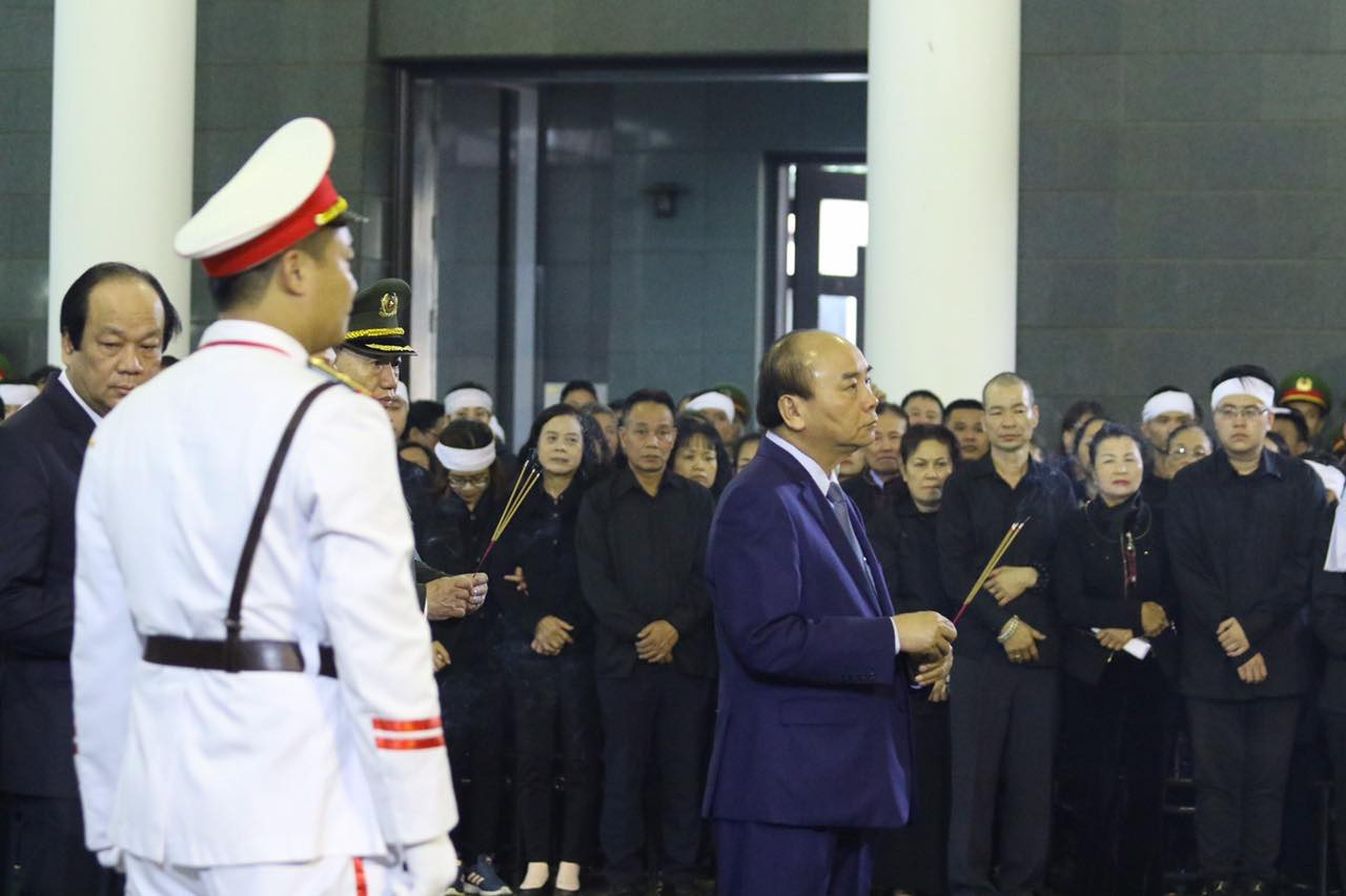 Tiễn biệt 3 liệt sĩ công an hy sinh ở Đồng Tâm ảnh 33