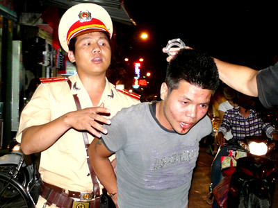 Tên cướp táo tợn bị tóm gọn